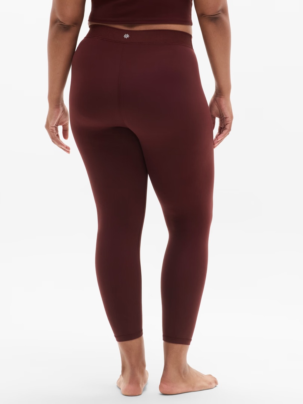 Athleta Transcend High-Rise Leggings in Mahogany Brown - Picture 2 of 4